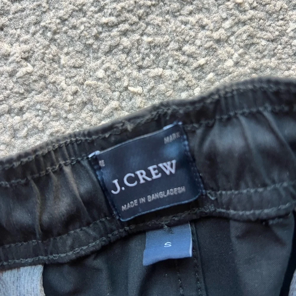 J.Crew Black Stretchy Waist Chino Pants